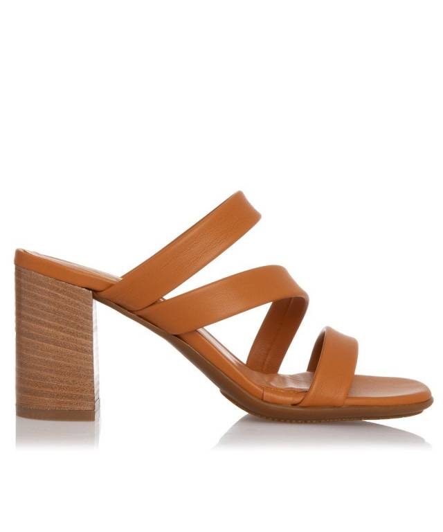 SANTE 21-203 πέδιλα - mules, λουράκια, ultra soft, ταμπά